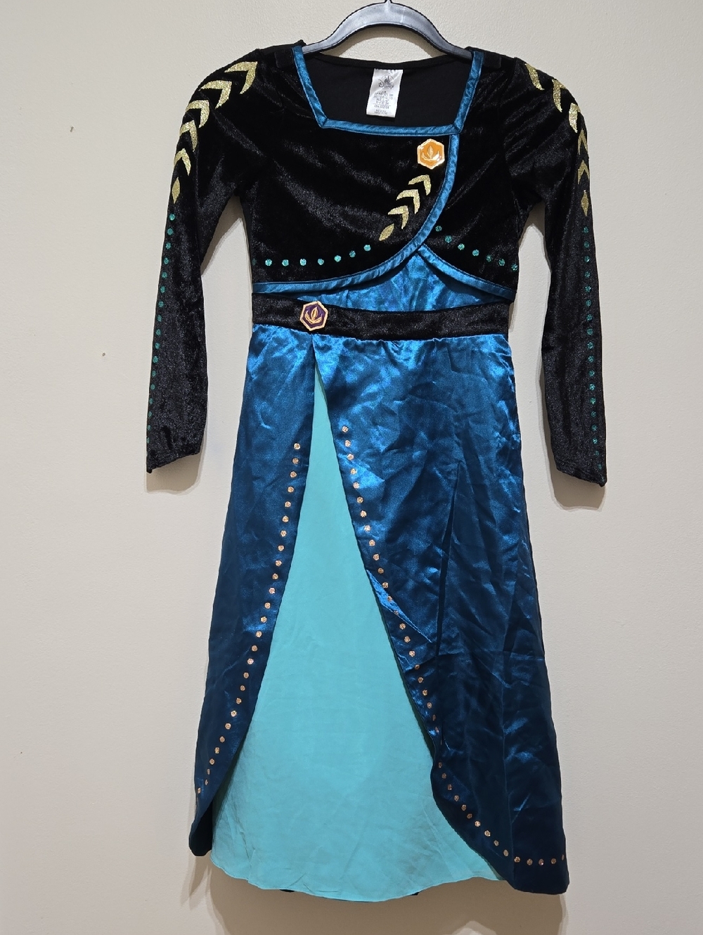 Disney Store Frozen 2 Anna Coronation Princess Cape Dress - Picture 3 of 6